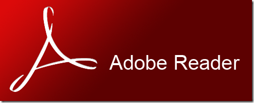 Adobe reader logo
